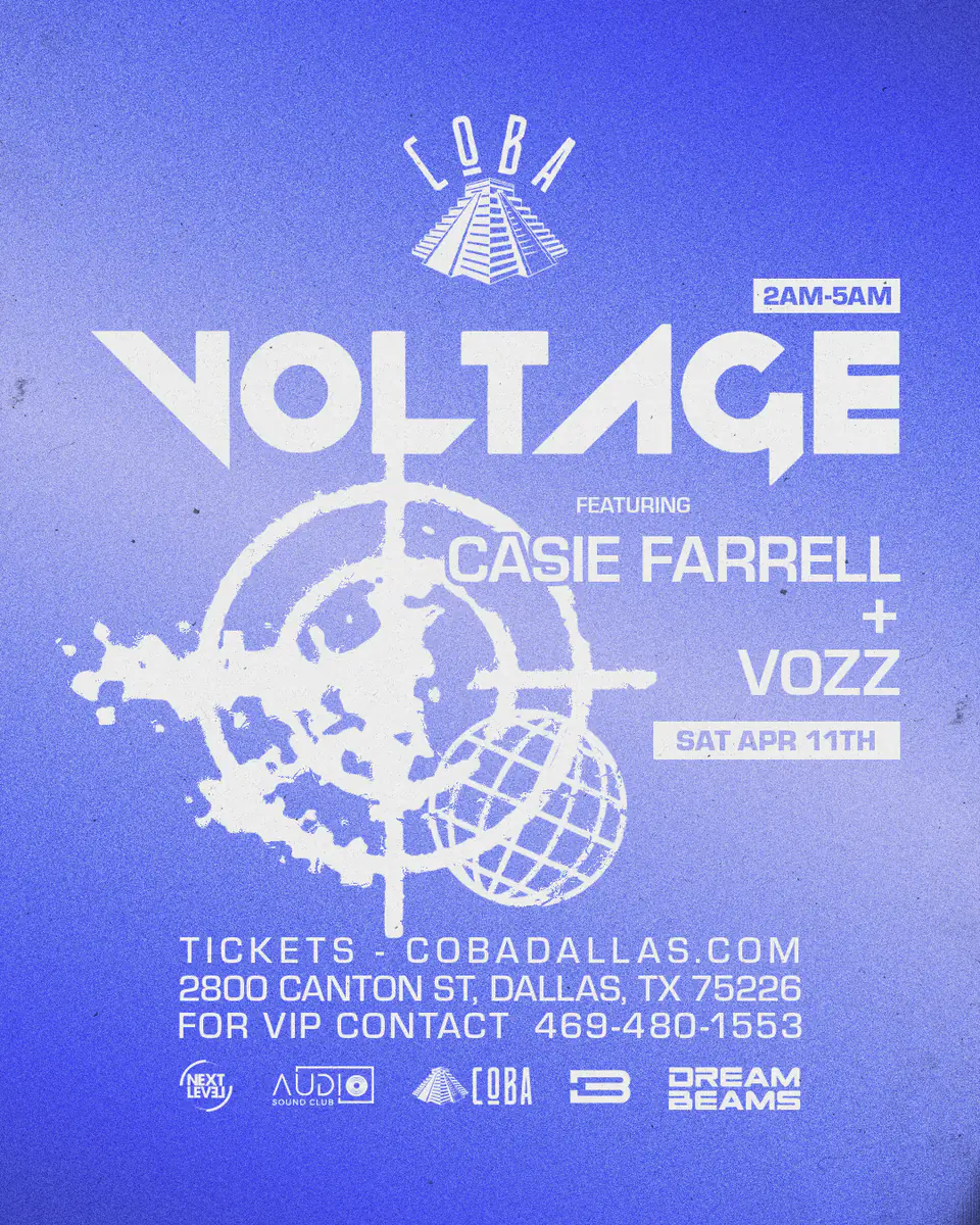 VOLTAGE Saturdays at Coba (4.11 Festival After Hours)