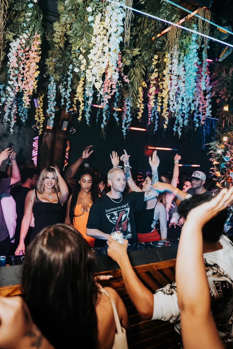 DJ and crowd energy at COBA