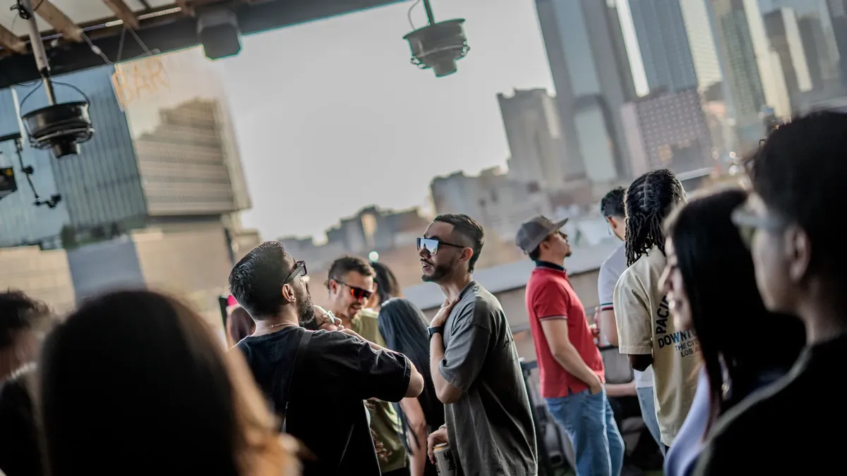 Sunset Sessions rooftop